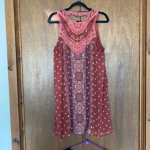 High neck dress! Size XL